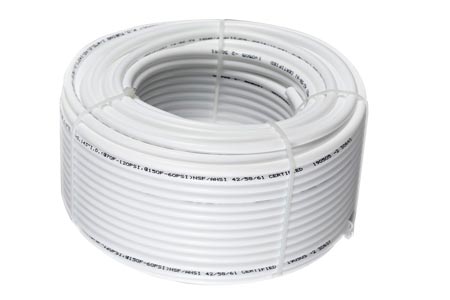 Tuyau osmoseur 3/8" Blanc NSF, alimentaire (1m)