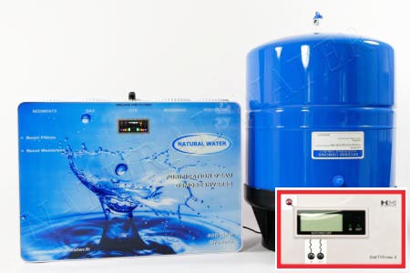 Osmoseur Breveté 400GPD, 11G, "Vacances Tranquilles", TDS 2 sondes HM DM-2