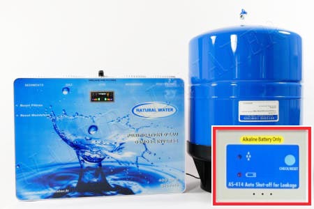 Osmoseur Breveté 400GPD, 11G, "Vacances Tranquilles" et Stop Fuite