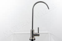 Robinet osmoseur Inox satiné, cartouche céramique, raccord rapide 1/4"